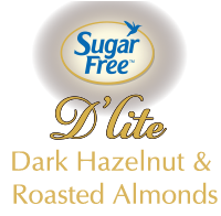 Sugar Free Dark Hazelnut & Roasted Almonds Chocolate