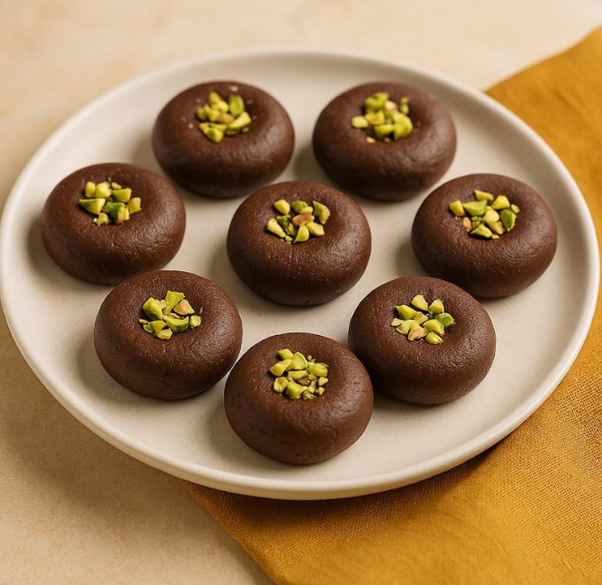 Sugar Free Chocolate Peda Recipe 