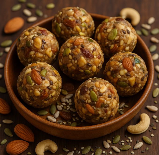 Sugar Free Dry Fruit Laddu Recipe 