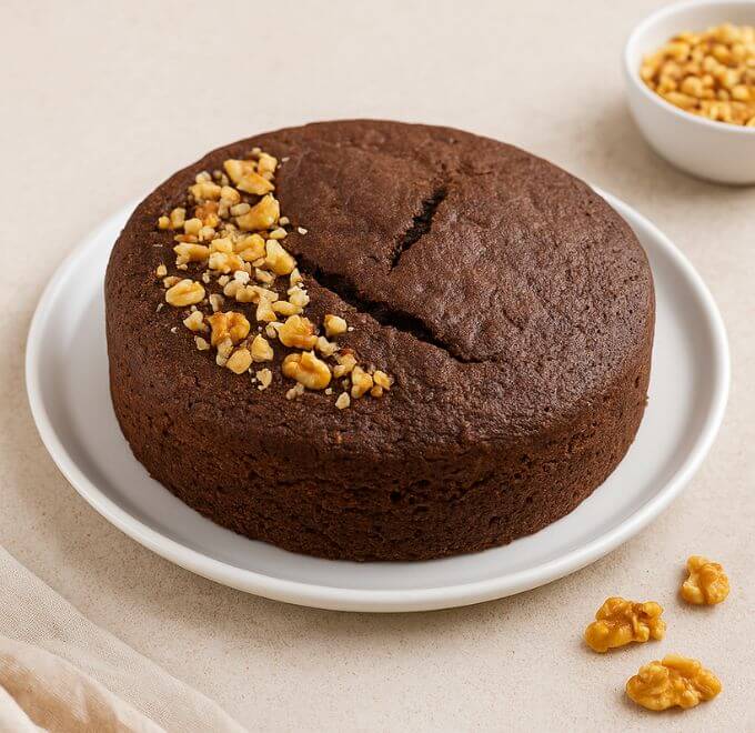 Eggless Sugar Free Cake 