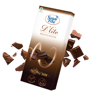 Sugar Free D’lite Rich Cocoa Dark Chocolate Bar