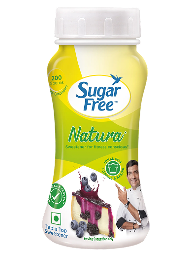 Sugar Free Natura Powder low calorie sugar substitute 100g jar