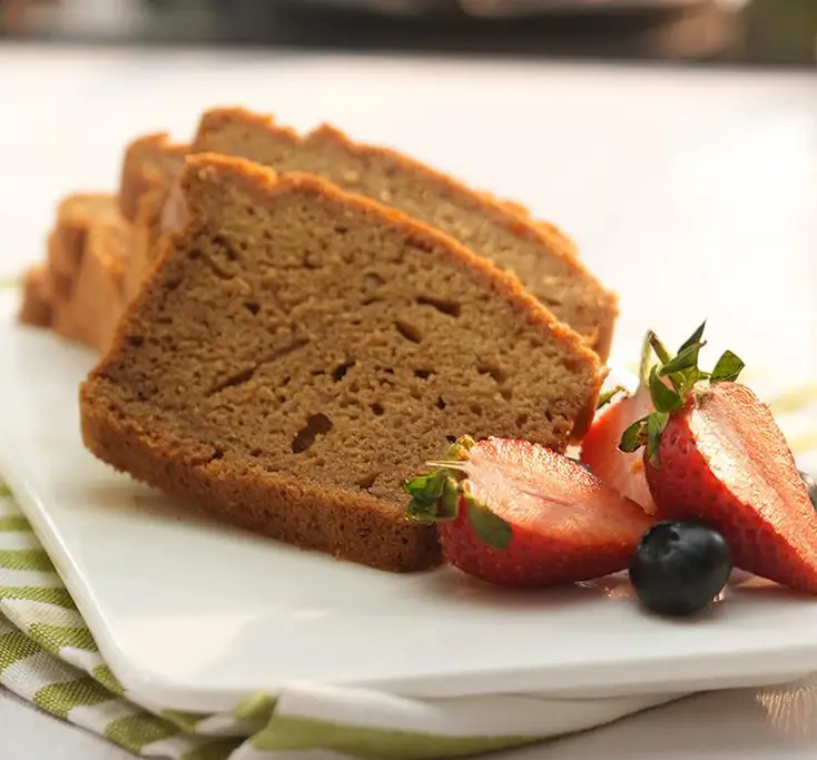 Vanilla vegan Sugar free cake