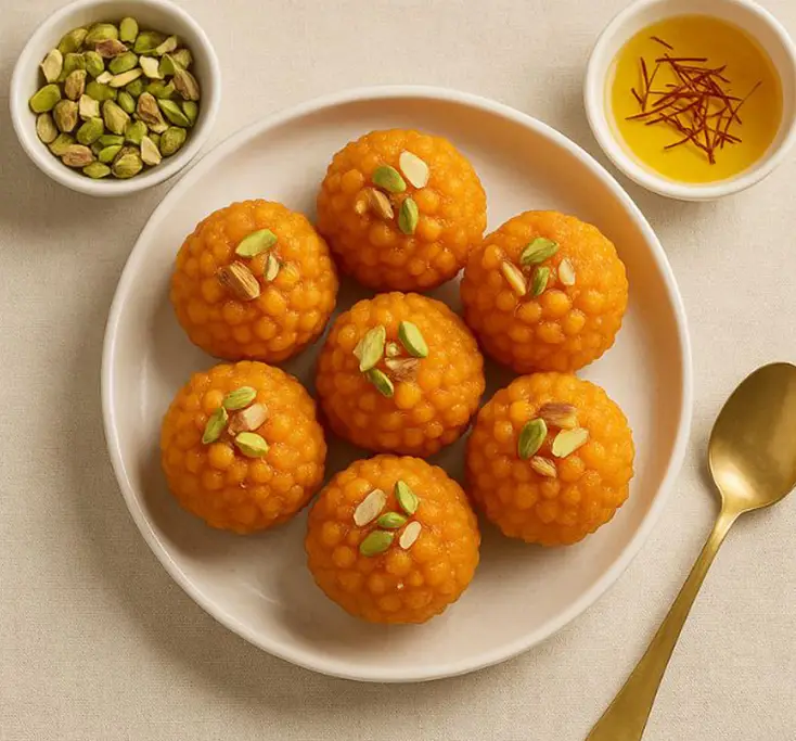 Sugar Free Boondi Laddu Recipe