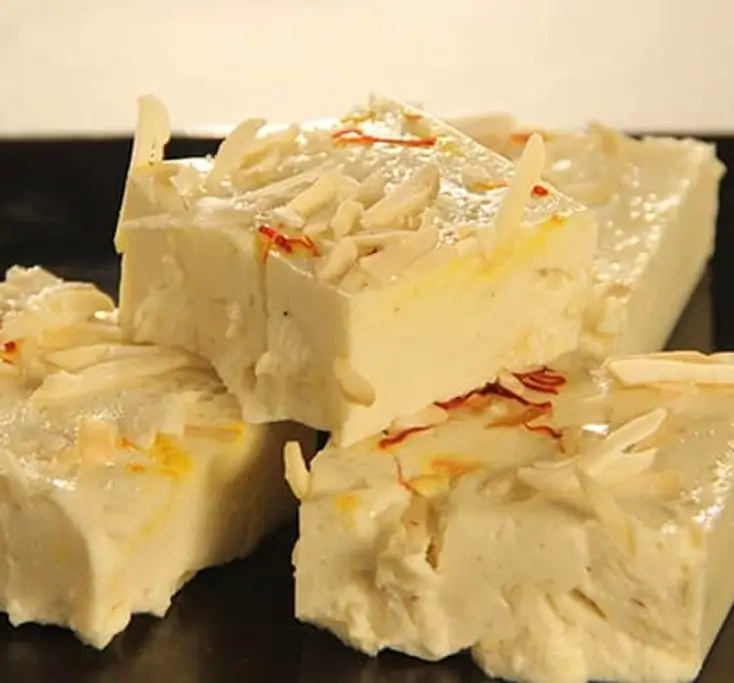 Sugar Free China Grass Pudding With Nuts Recipe