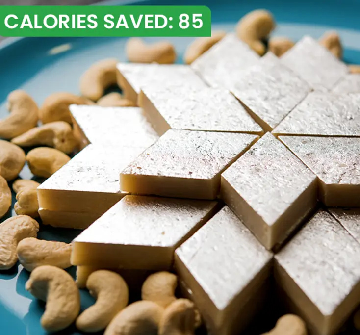 Sugar Free Kaju Katli Recipe