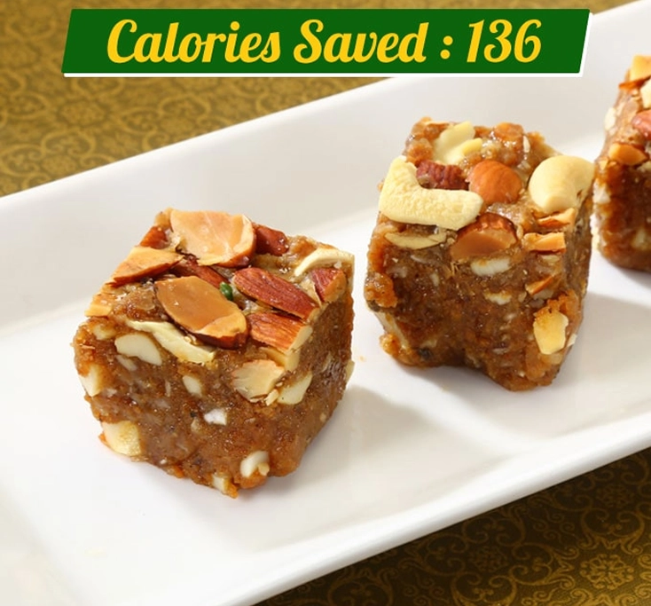 Sugar Free Mawa Anjeer Burfi Recipe