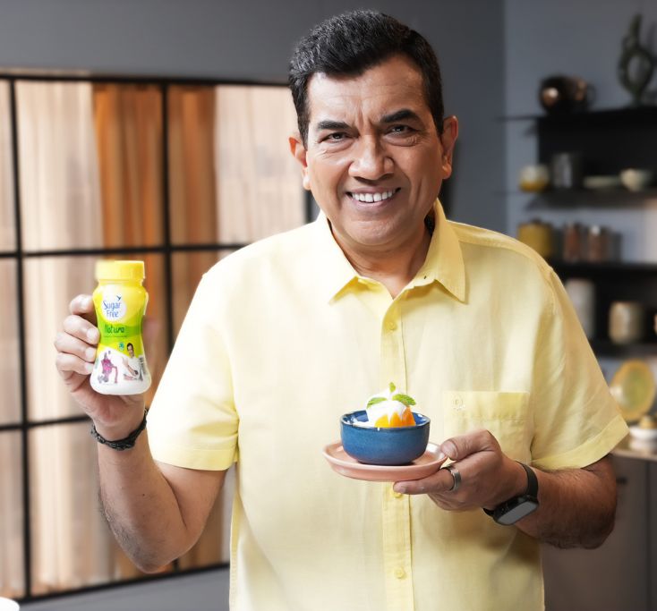 Mixed Fruit and Nut Frozen Yogurt Recipe by Chef Sanjeev Kapoor