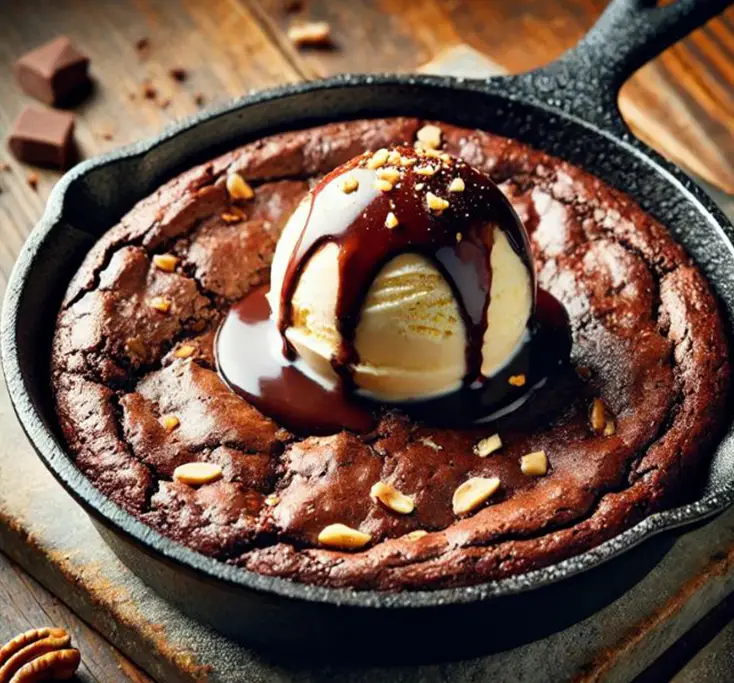 Sugar Free Skillet Brownie Recipe