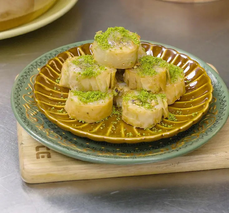 Sugar Free Baklava Roll