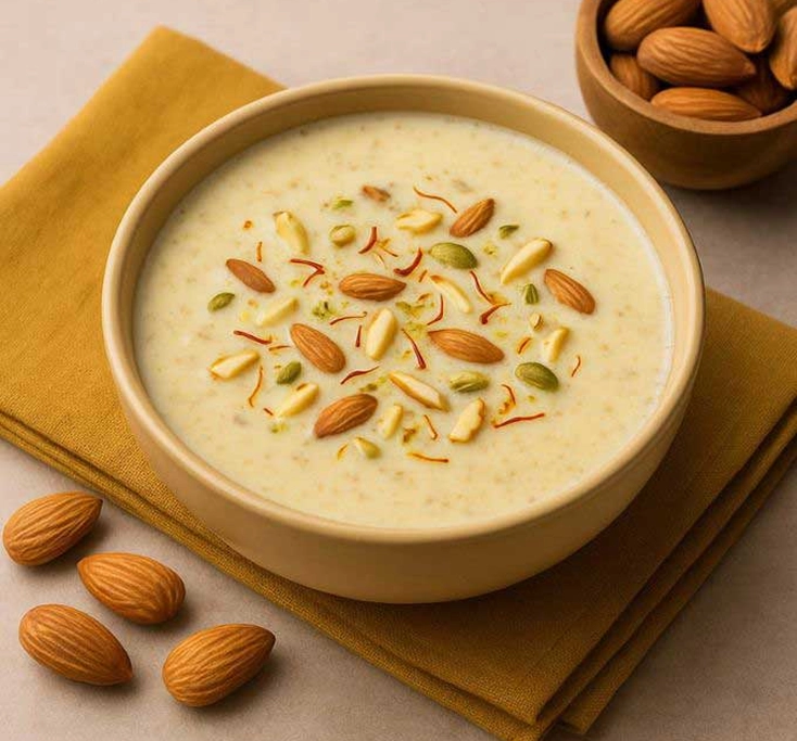 Sugar Free Badam Kheer Recipe