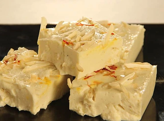 Sugar Free China Grass Pudding With Nuts Recipe