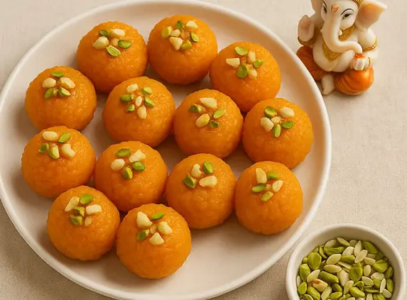Sugar Free Motichur Laddu Recipe