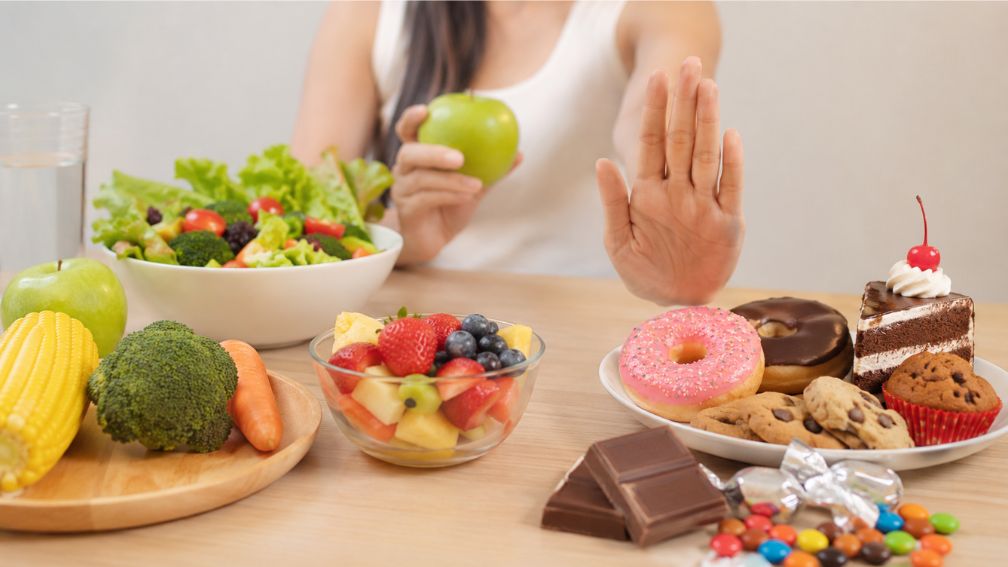 Healthy Choices Over Sugary Temptations