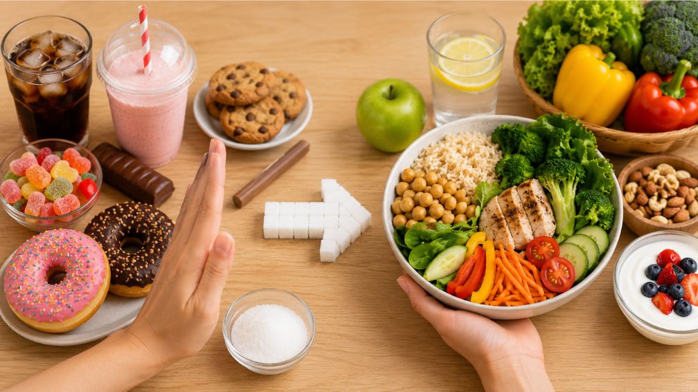 Cut down sugar in your diet